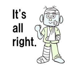 Leading daily talking-'Mr. Yoshi'-(eng) sticker #99799