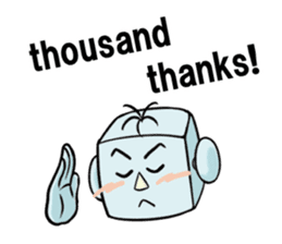 Leading daily talking-'Mr. Yoshi'-(eng) sticker #99805