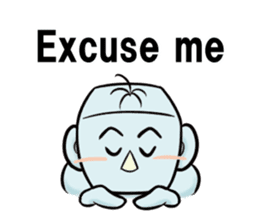 Leading daily talking-'Mr. Yoshi'-(eng) sticker #99807