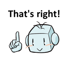 Leading daily talking-'Mr. Yoshi'-(eng) sticker #99810