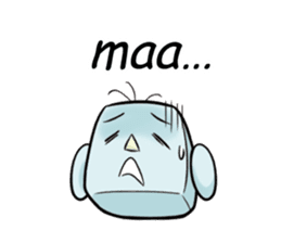 Leading daily talking-'Mr. Yoshi'-(eng) sticker #99821