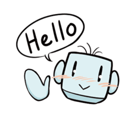 Leading daily talking-'Mr. Yoshi'-(eng) sticker #99830