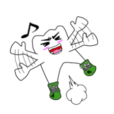 Crazy Tooth (tooth family) sticker #100162