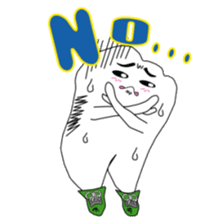 Crazy Tooth (tooth family) sticker #100165