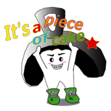 Crazy Tooth (tooth family) sticker #100169