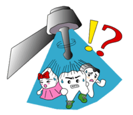 Crazy Tooth (tooth family) sticker #100171