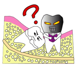 Crazy Tooth (tooth family) sticker #100177