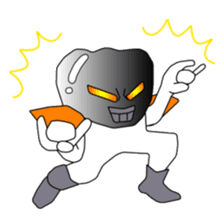 Crazy Tooth (tooth family) sticker #100183