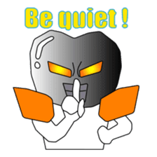 Crazy Tooth (tooth family) sticker #100187