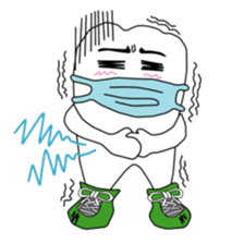 Crazy Tooth (tooth family) sticker #100188