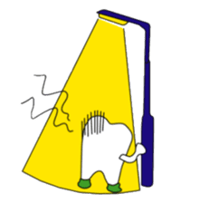 Crazy Tooth (tooth family) sticker #100191