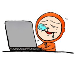 Naughty Momimu sticker #100236