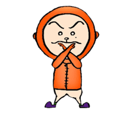 Naughty Momimu sticker #100251