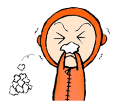 Naughty Momimu sticker #100252