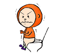 Naughty Momimu sticker #100255