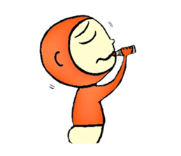 Naughty Momimu sticker #100256