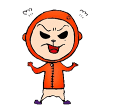 Naughty Momimu sticker #100260