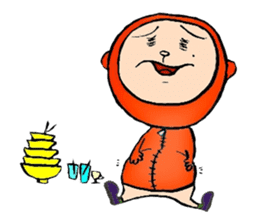 Naughty Momimu sticker #100274