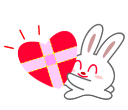 Gloves rabbit sticker #100551