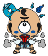 mr,hitotsume sticker #100656