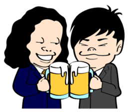 Everyday of NARUGAMI-KUN sticker #101013