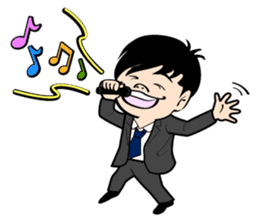 Everyday of NARUGAMI-KUN sticker #101020