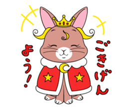Prince of rabbit sticker #101077