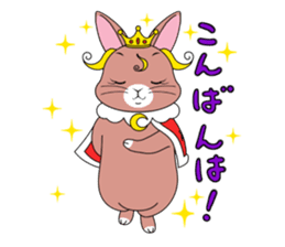 Prince of rabbit sticker #101078