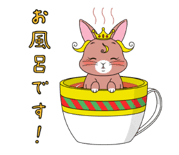 Prince of rabbit sticker #101084