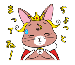Prince of rabbit sticker #101088