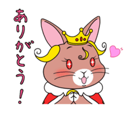 Prince of rabbit sticker #101092