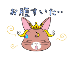 Prince of rabbit sticker #101097