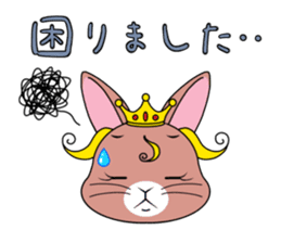 Prince of rabbit sticker #101098