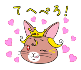 Prince of rabbit sticker #101102