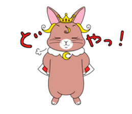 Prince of rabbit sticker #101103