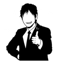 Silhouette Takahashi sticker #101276