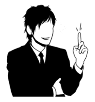 Silhouette Takahashi sticker #101280