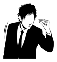 Silhouette Takahashi sticker #101282