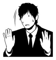 Silhouette Takahashi sticker #101284