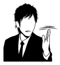 Silhouette Takahashi sticker #101285