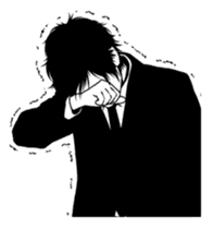 Silhouette Takahashi sticker #101291