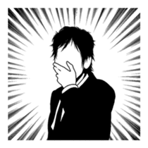 Silhouette Takahashi sticker #101294