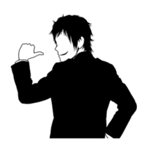 Silhouette Takahashi sticker #101295