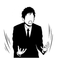 Silhouette Takahashi sticker #101296