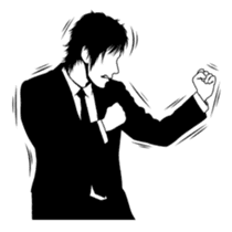 Silhouette Takahashi sticker #101298