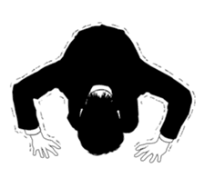 Silhouette Takahashi sticker #101303