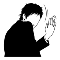 Silhouette Takahashi sticker #101311