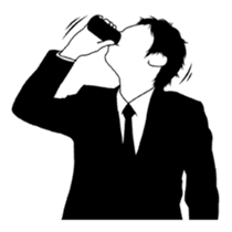 Silhouette Takahashi sticker #101314