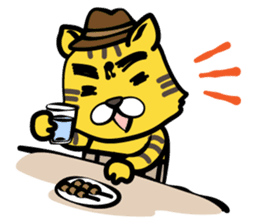 Animals share house sticker #101358