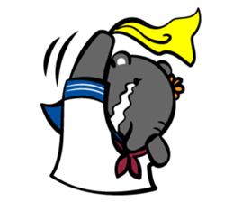 Animals share house sticker #101366